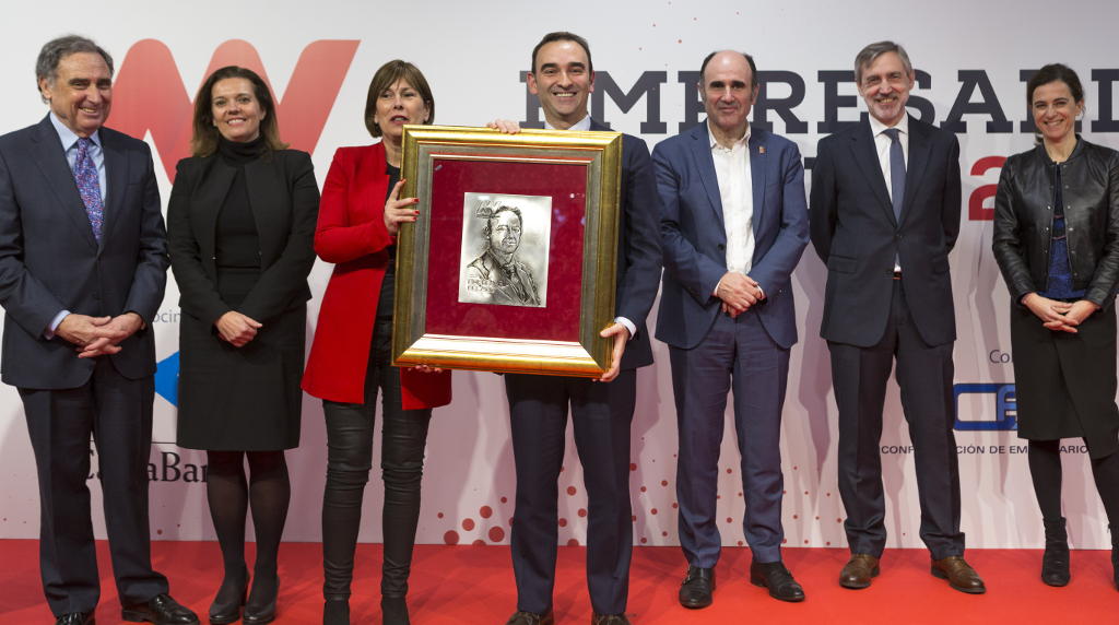 ‘Alinar’ en la entrega del Premio al Empresario del Año