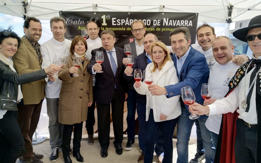 Alinar asiste a la IX Cata del Primer Espárrago de Navarra