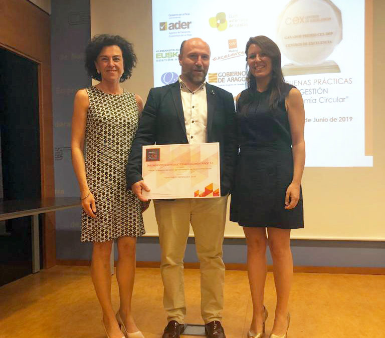 Alinar en la IX edición de los premios CEX