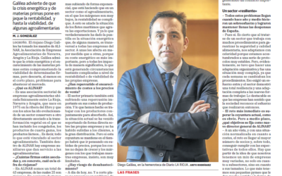 ALINAR: “A día de hoy no prevemos un problema de desabastecimiento en el mercado”