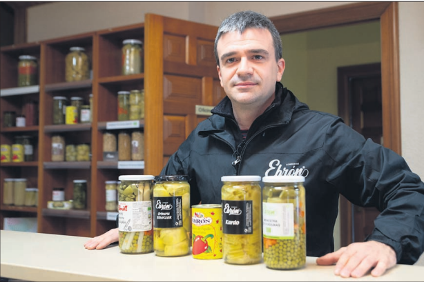 Julio Navarro, Conservas Ebrón: “nos preocupa cómo va a responder la alcachofa a las riadas”