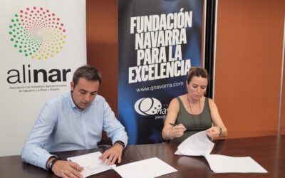 ALINAR y Fundación Navarra para la Excelencia firman un convenio de colaboración para fomentar la formación continua en la industria agroalimentaria