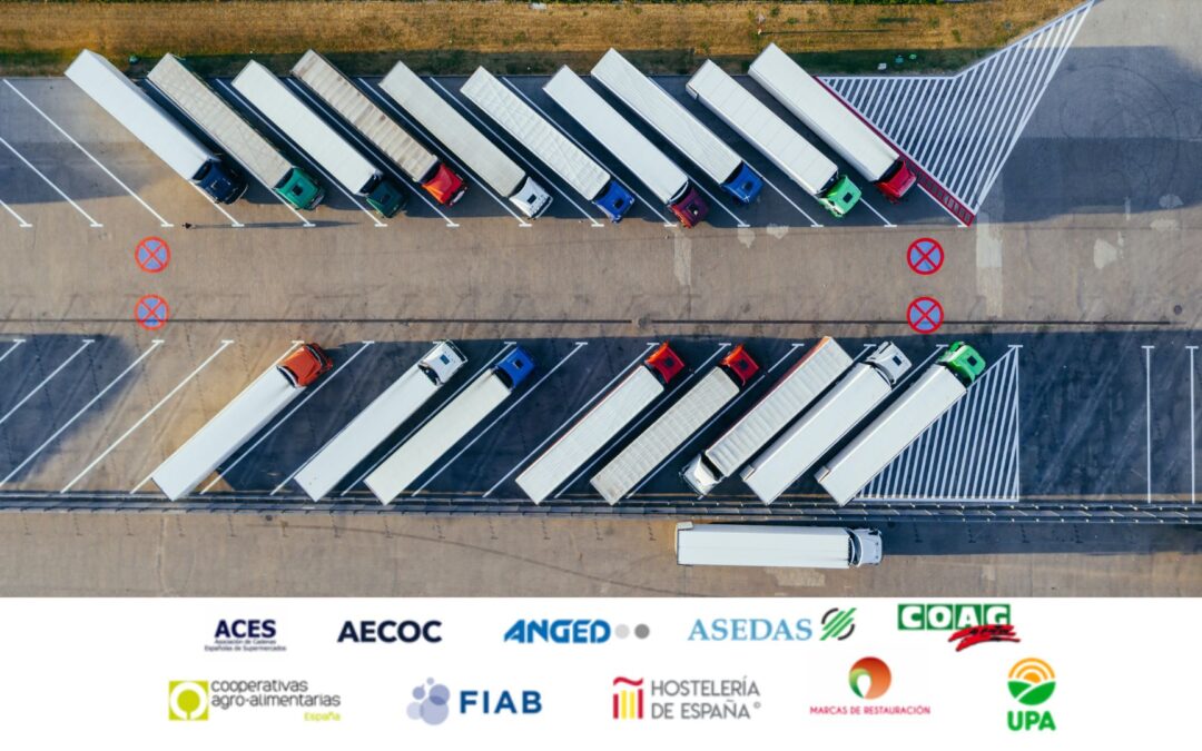 La cadena alimentaria reclama garantías de seguridad y el abastecimiento ante los paros convocados en el sector transporte