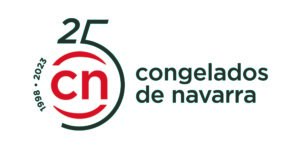 Logo del 25 aniversario de Congelados de Navarra