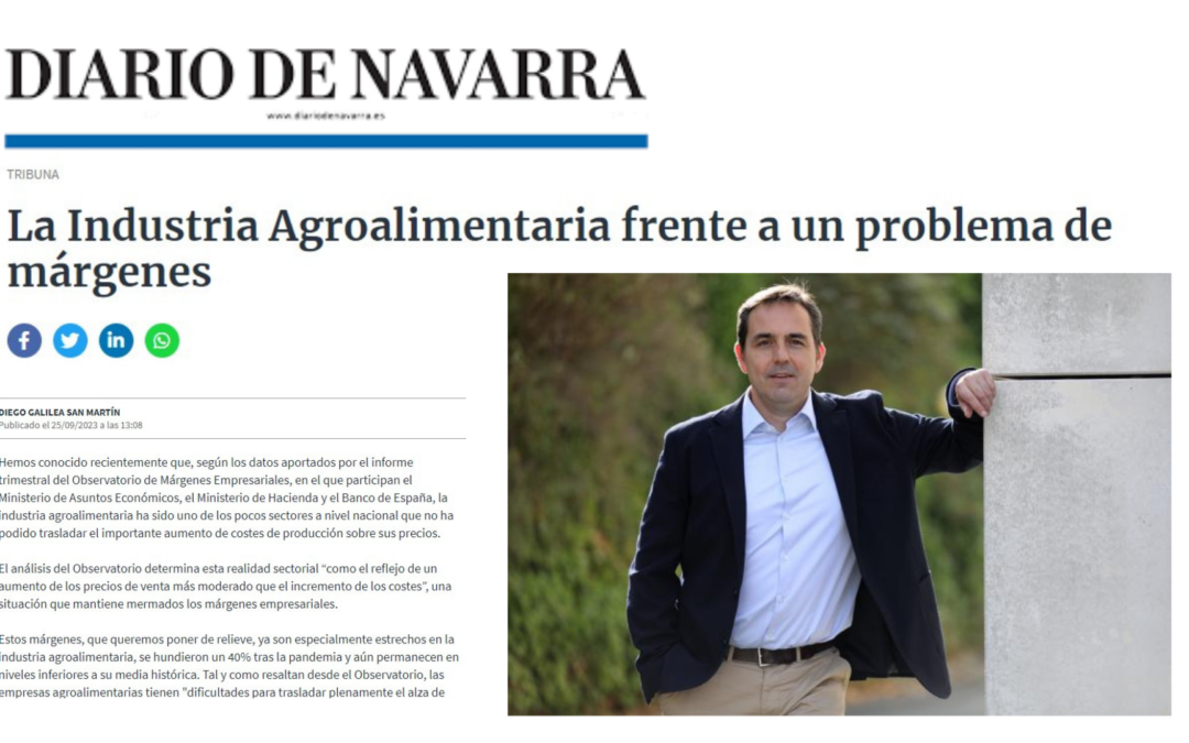 La industria agroalimentaria frente a un problema de márgenes