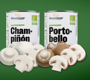 Eurochamp se consolida como  líder de conservas de champiñón para MDD