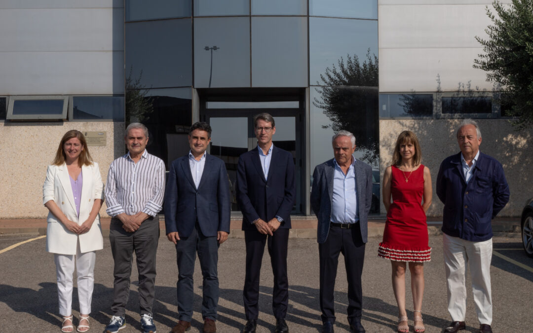 El presidente de La Rioja visita Conservas FERBA