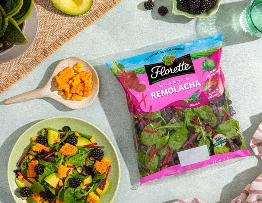 El nuevo aliado de Florette para darle “un toque” a las recetas: la ensalada ‘Con un Toque de Remolacha’